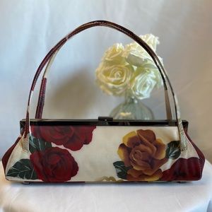 *Collectors item*Vintage floral print bag